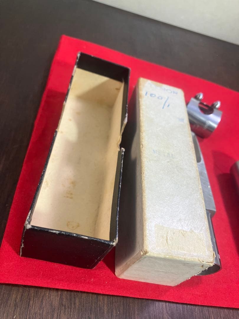 Berg Larsen メタルマウスピース 100/1M オフセット　リガチャー