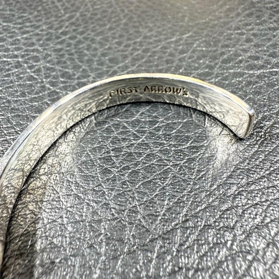 ファーストアローズ FIRST ARROW'S 18k 金 バングル 唐草