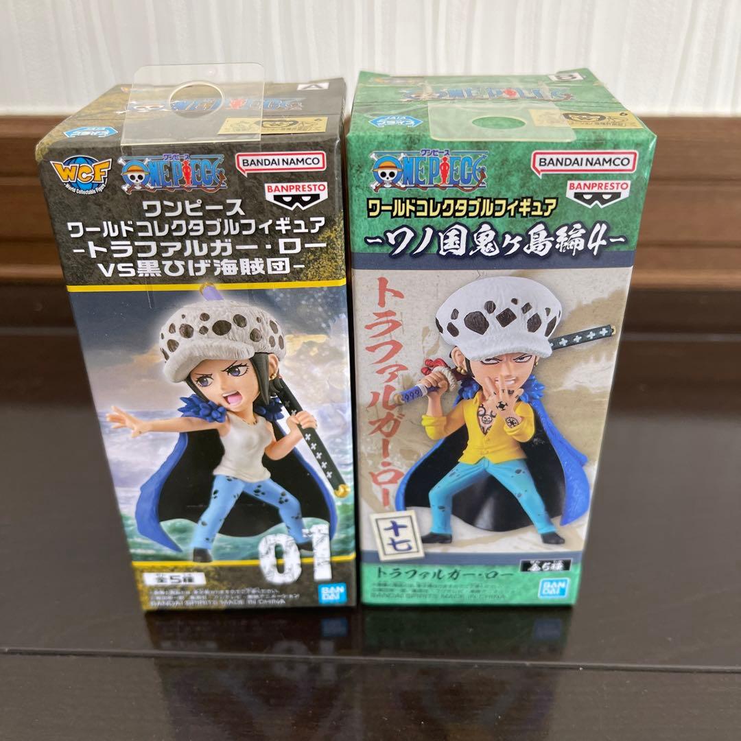 ワールドコレクタブルフィギュア トラファルガー・ロー セット - メルカリ
