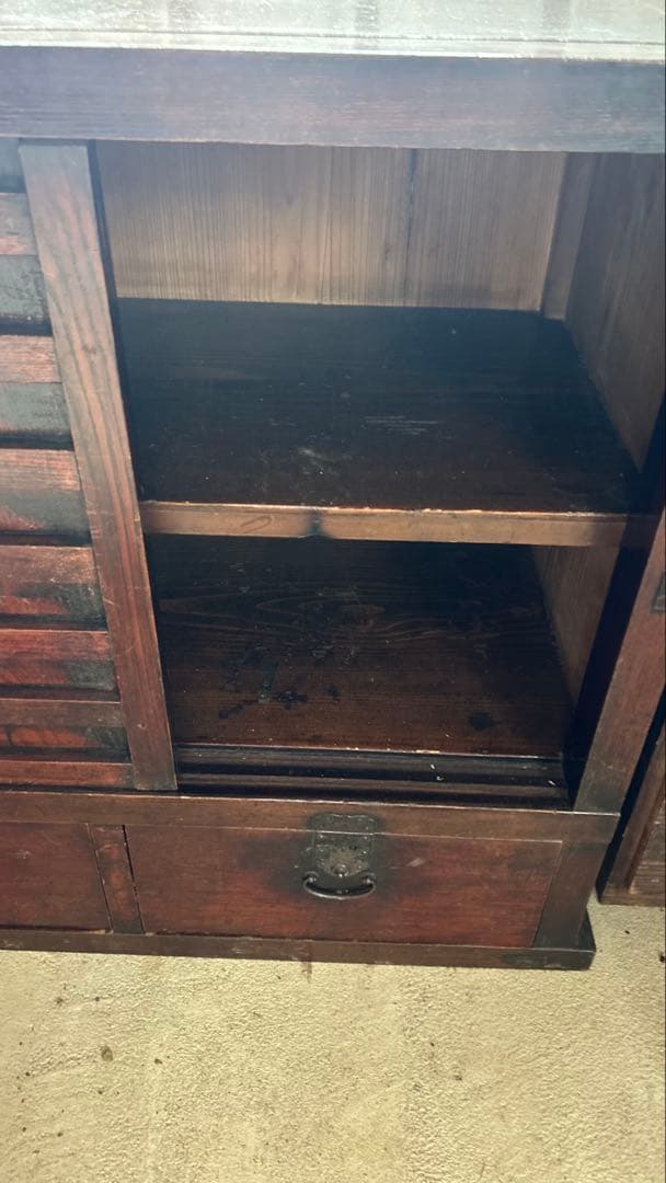 マンクス様専用】伝統的な和の水屋箪笥