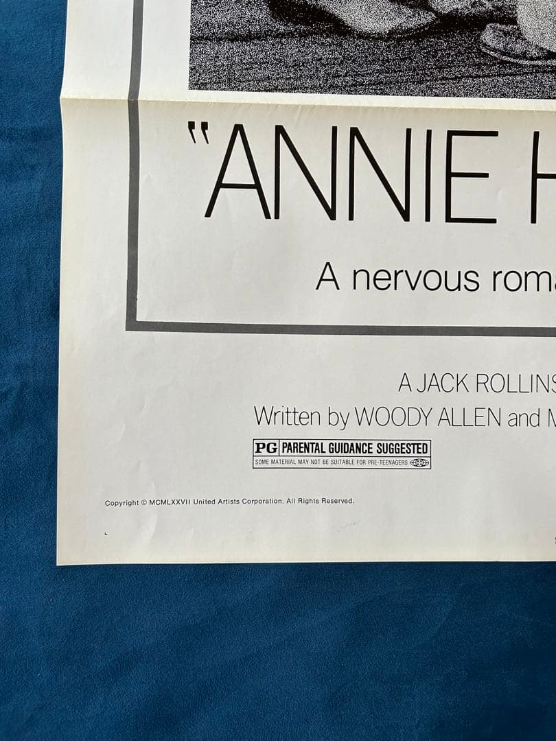 アニー・ホール　USオリジナル映画ポスター