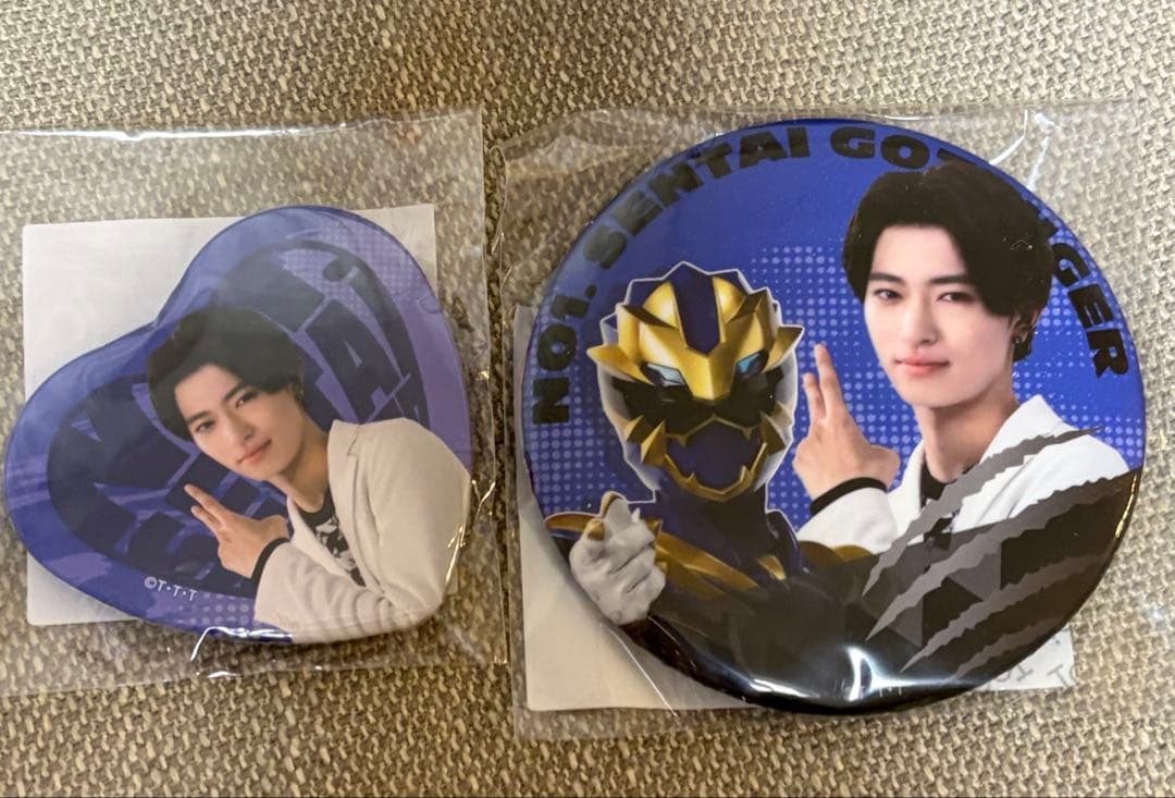 ゴジュウジャー TOSくじ 缶バッジ A賞 百夜陸王 - メルカリ