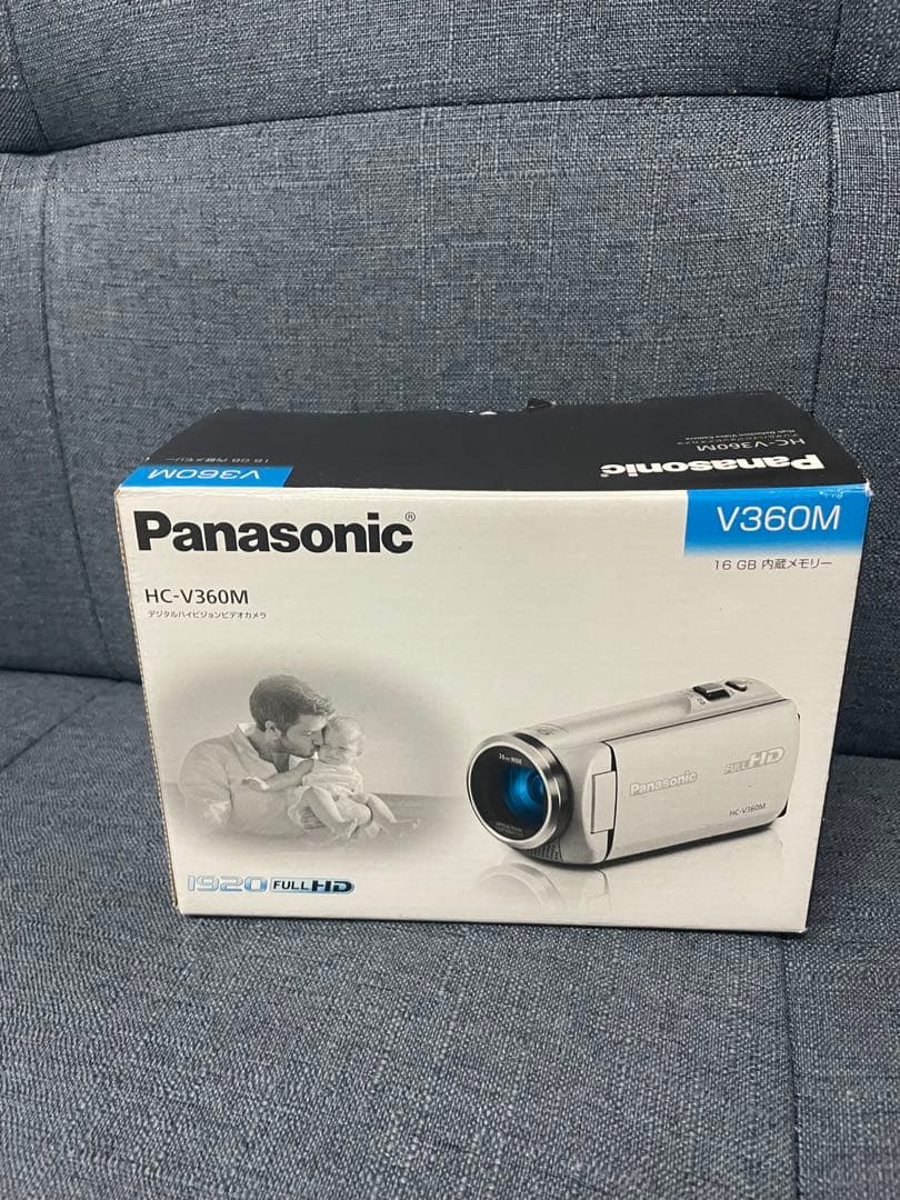 ❷美品 Panasonic HC-V360M ビデオカメラ 通電確認済み