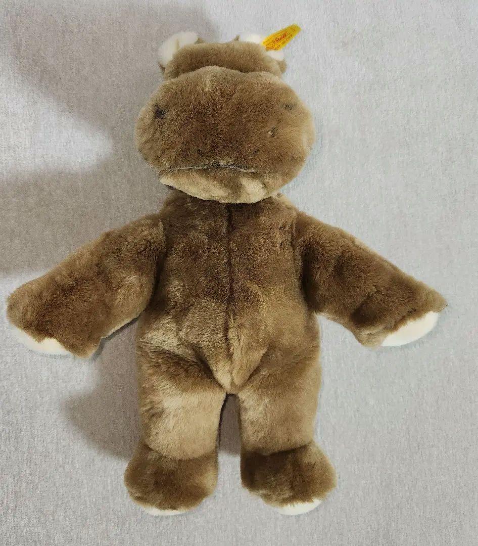 Steiff シュタイフ カバ ぬいぐるみ レア品❗