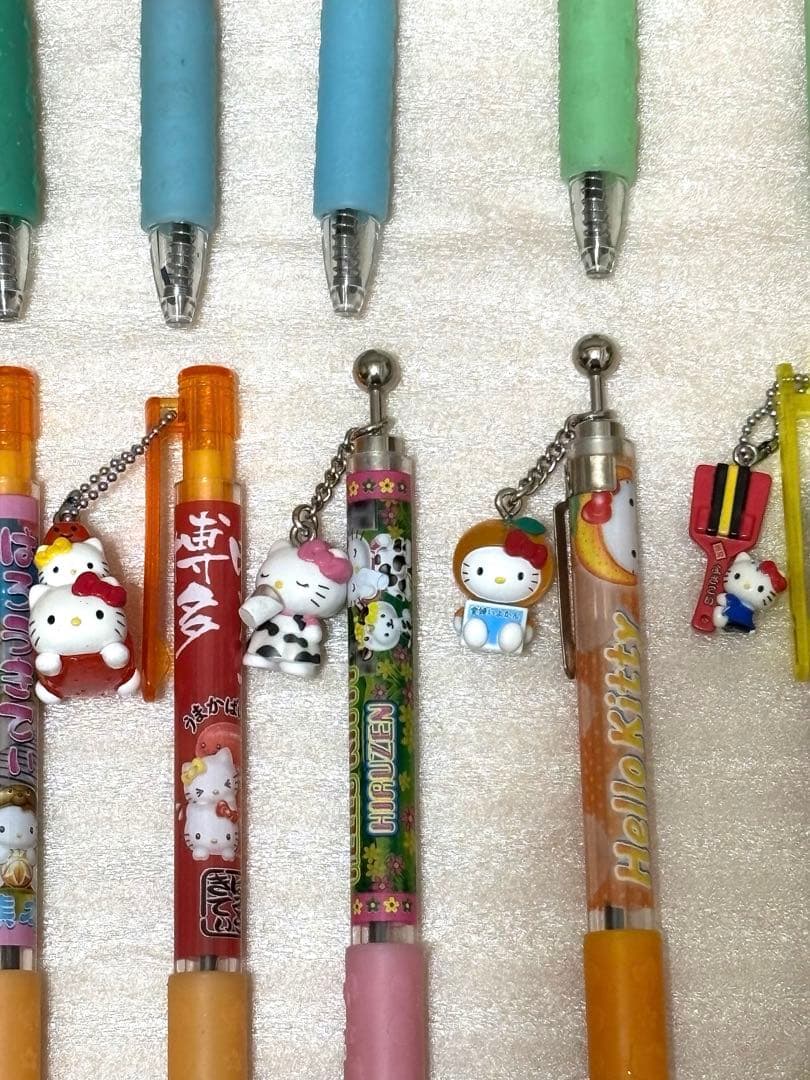 ご当地限定キティボールペン50本＋オマケ5本