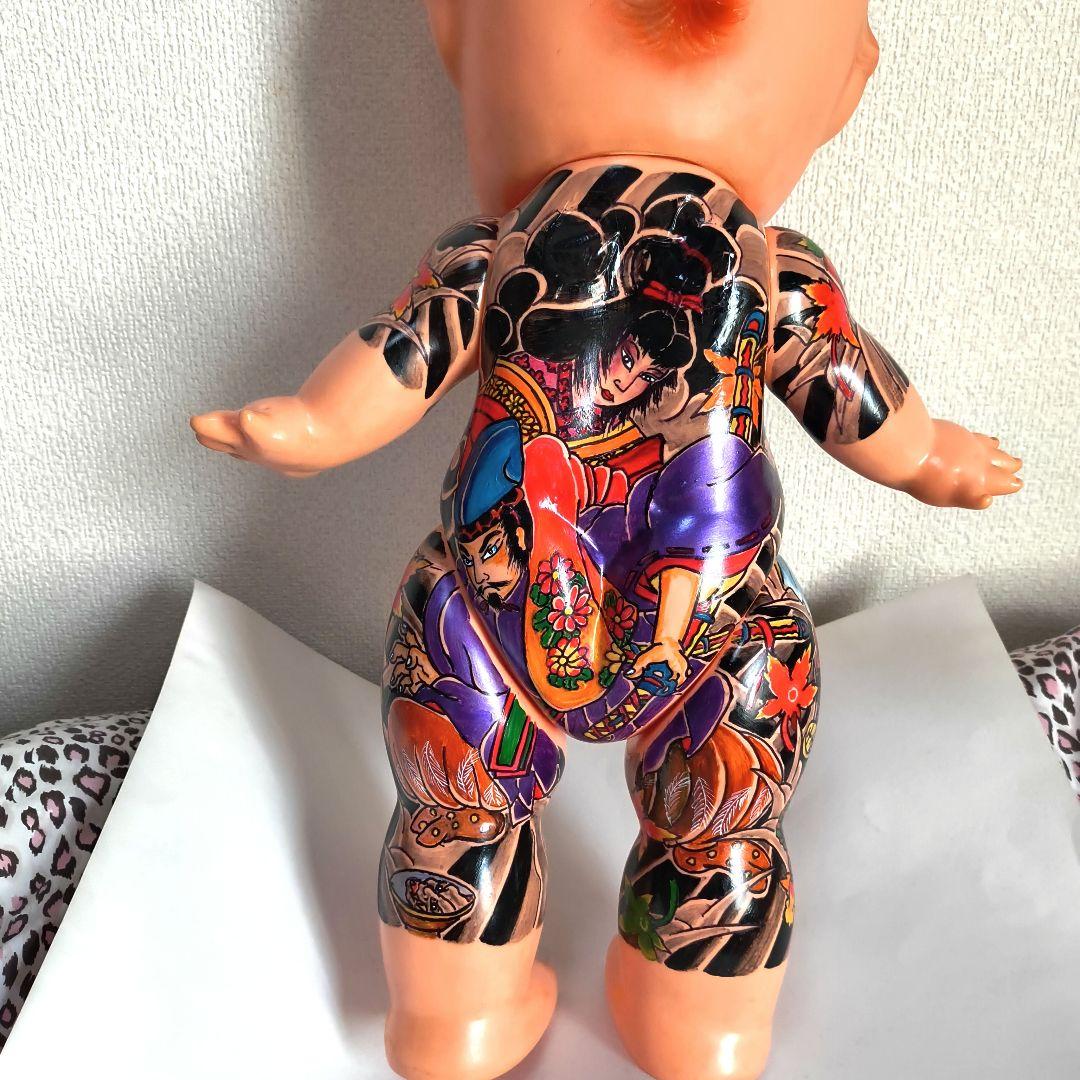 刺青キューピー60センチ 刺青キューピー人形を販売します。 キューピー人形（55センチ） 制作