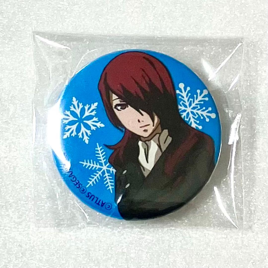 ペルソナQ シャドウ オブ ザ ラビリンス 缶バッジ 桐条美鶴 劇場版