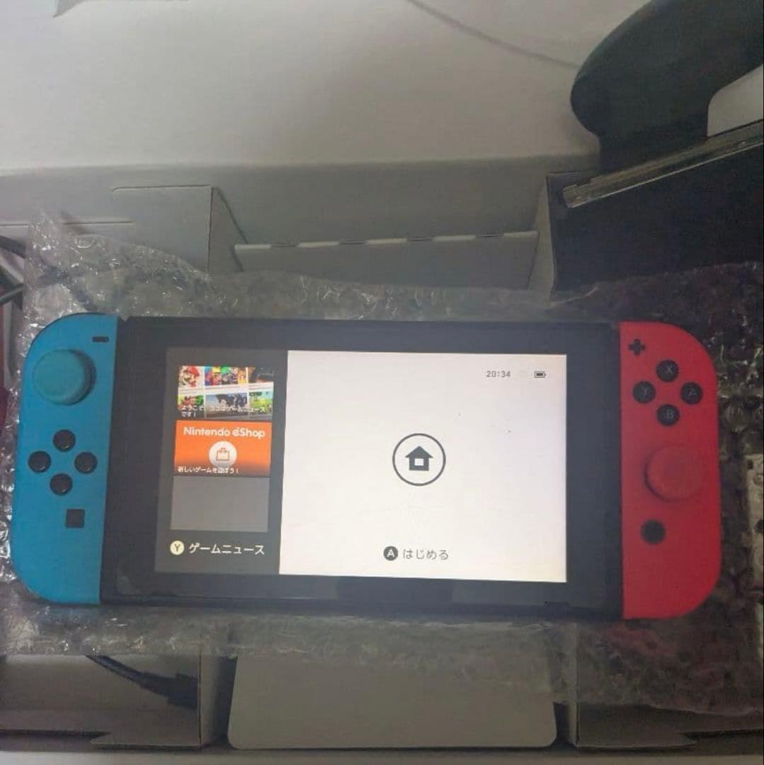Nintendo Switch 本体 完備 ケース＆保護フィルムつき