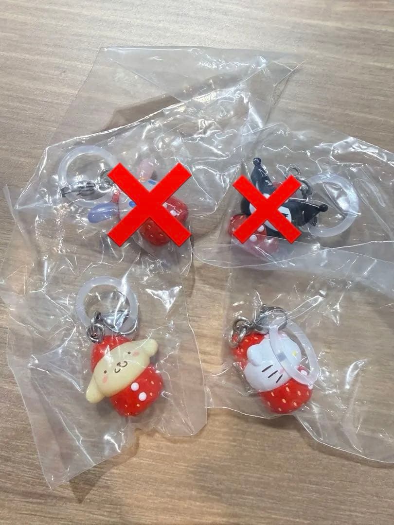 サンリオ いちご めじるしアクセサリー キティ ポムポムプリン - メルカリ