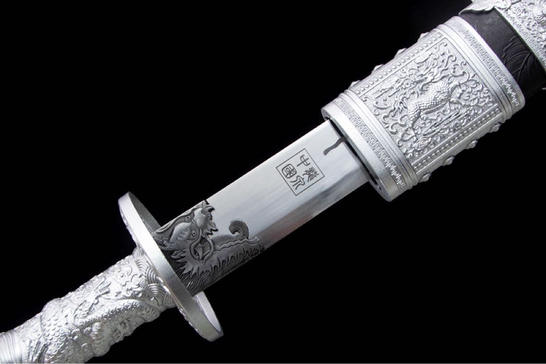 キリン宝刀-マンガン鋼 模造刀 居合刀 武士道 武具 漢剣 手鍛造打