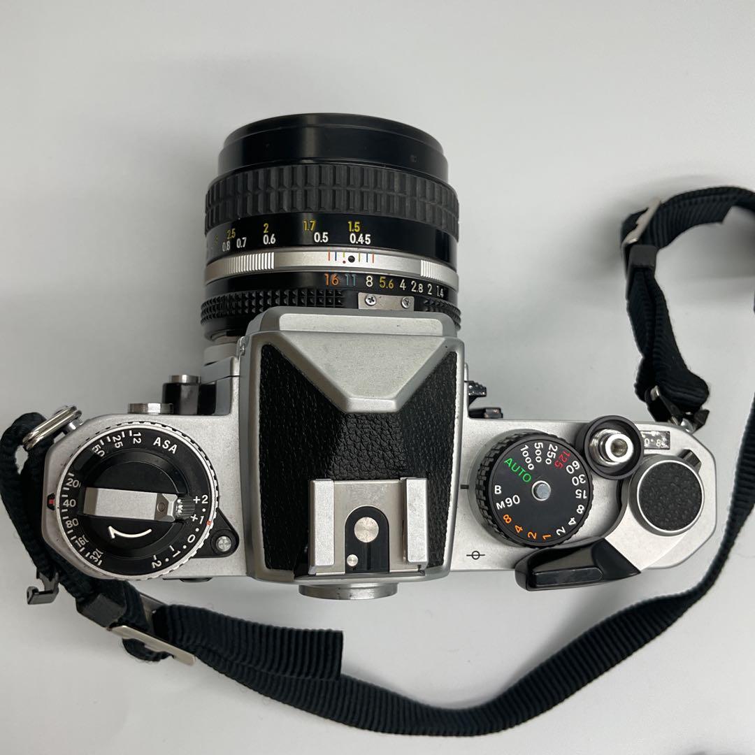 E4432 Nikon 一眼レフカメラ FE NIKKOR 50mm f/1.4 NIKON FE ブラック