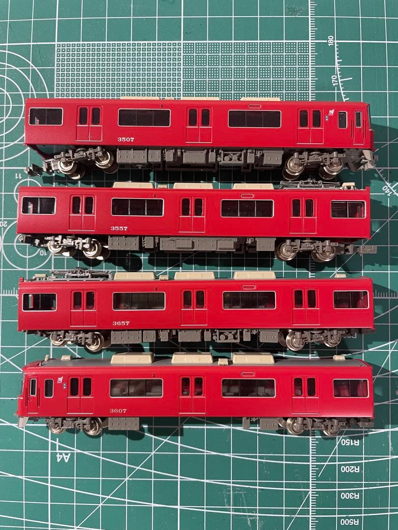 GREENMAX 名鉄3500系　3507編成　動力なし