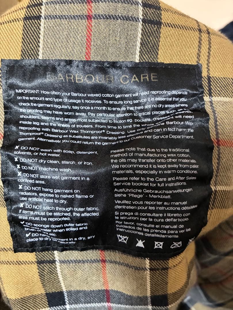 ［最終値下げ］美品Barbour 【BEAUFORT】C36 02年製