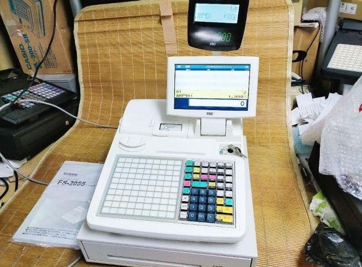 テックレジスター FS-2055-V2 店名無料 インボイス対応 001058