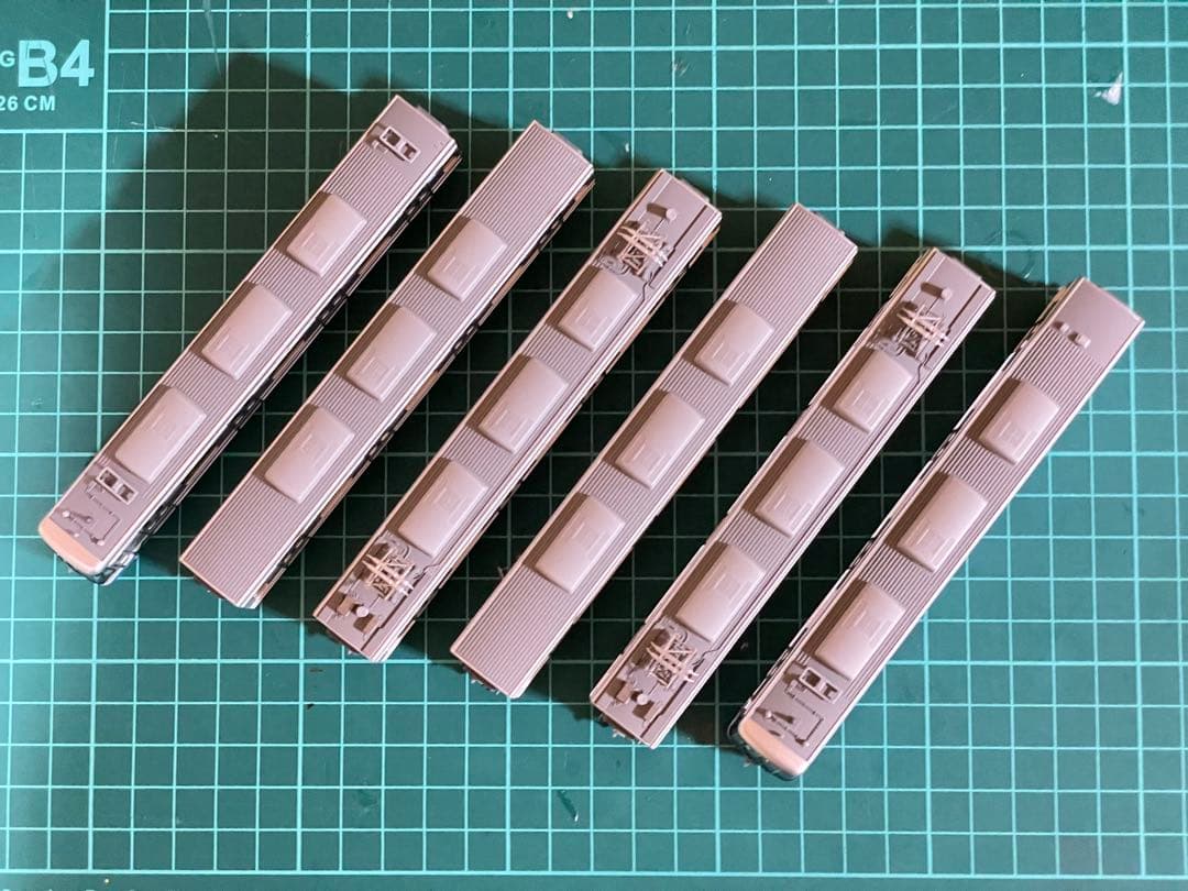 ポポンデッタ6035福岡市交通局2000系3段帯使用　ポポンデッタ室内灯付き