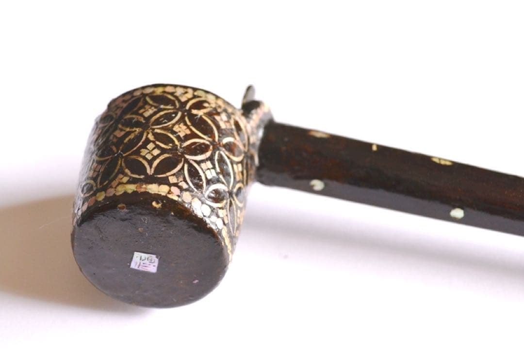 貝螺鈿矢立 Yatate decorated w/h pieces-shell S115593420