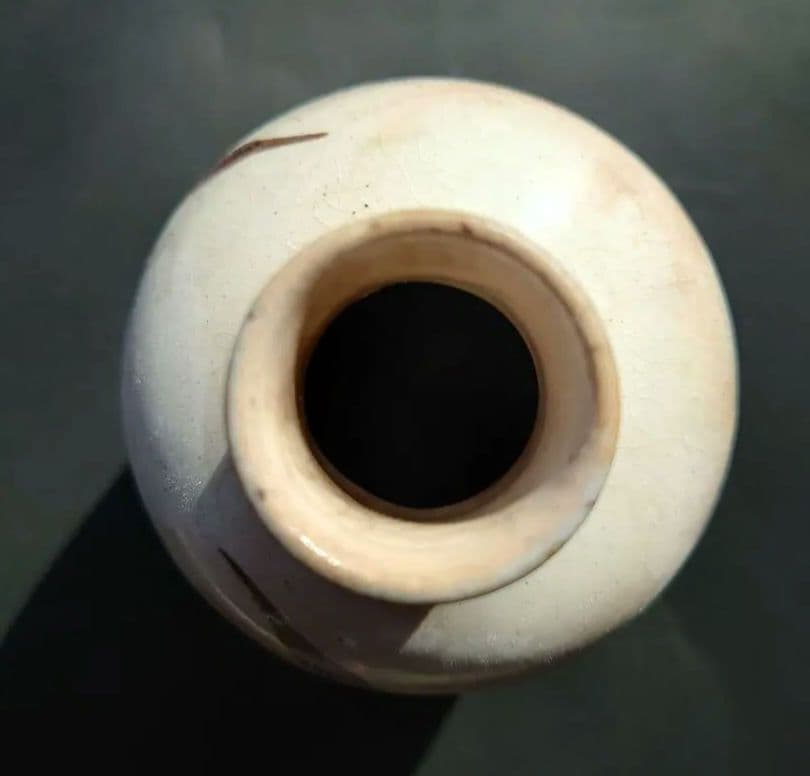 人間国宝 第十二代中里太郎右衛門 無庵 絵唐津鉄絵