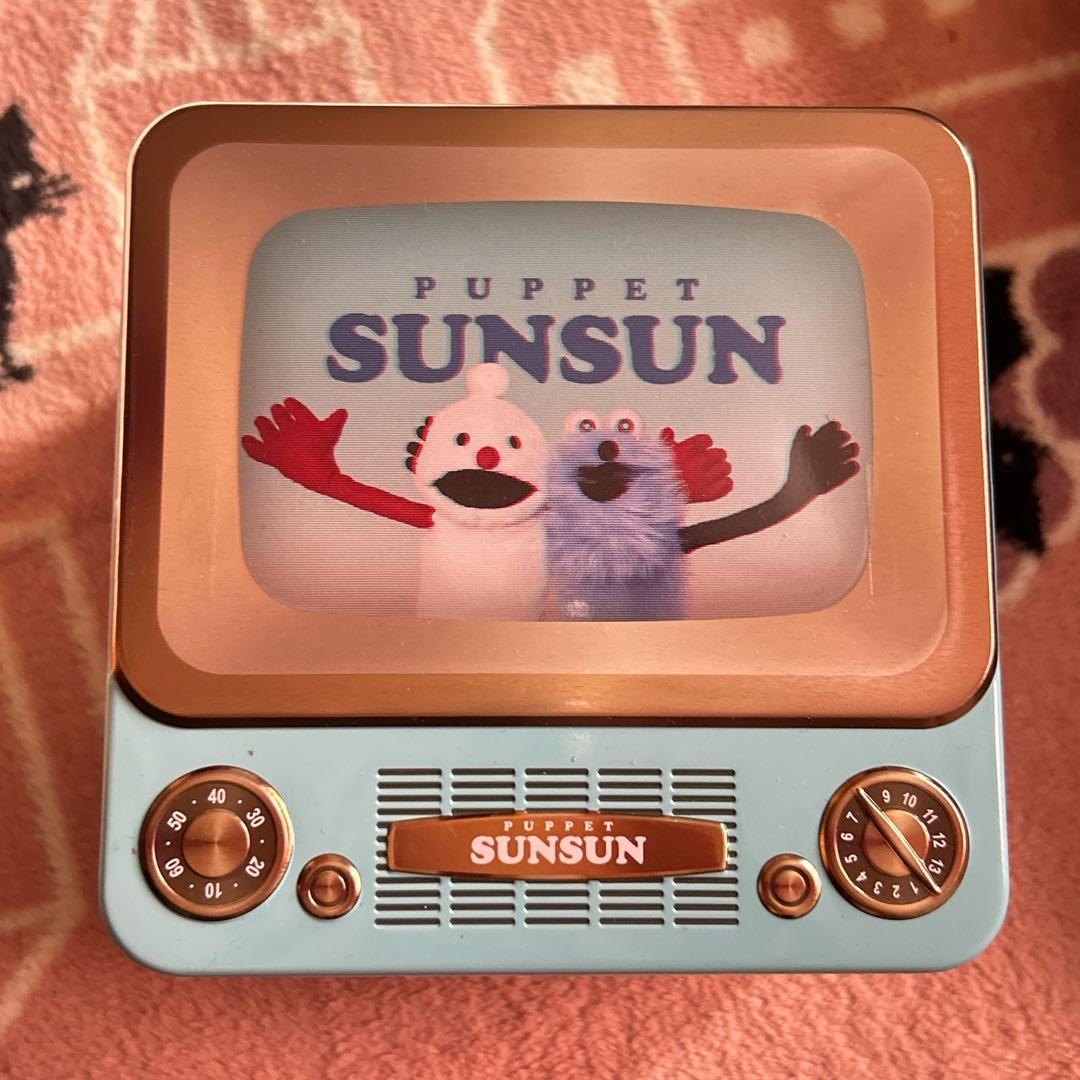 パペットスンスン レトロテレビ缶 - メルカリ