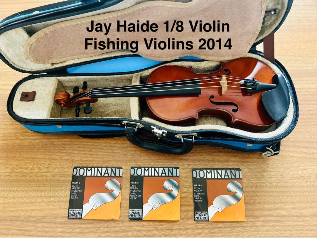 Jay Haideジェイハイダ 2014年 バイオリン 1/8 予備の弦付