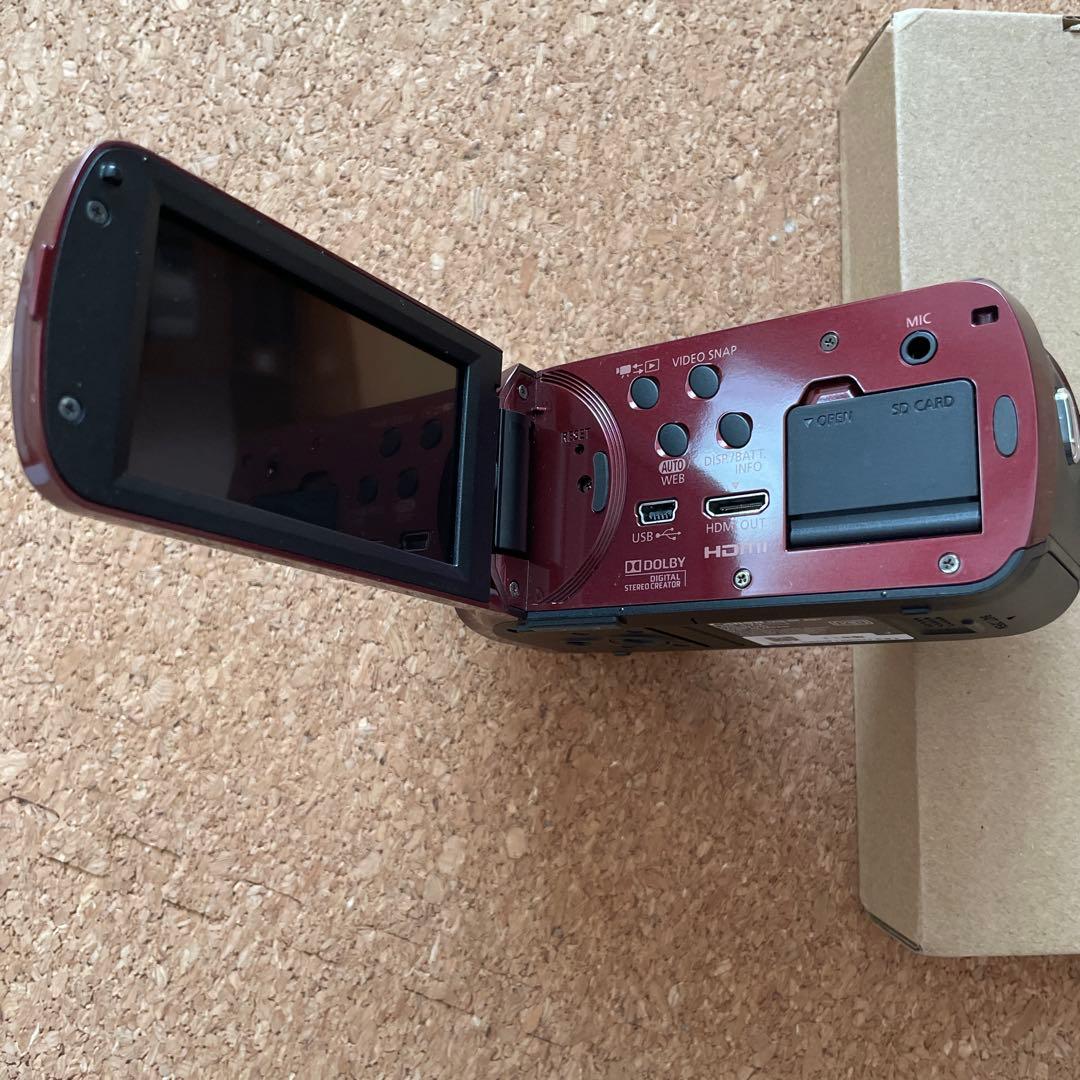 ビデオカメラ Canon iVIS HF R21 RED