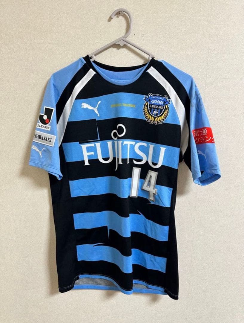 川崎フロンターレ 中村憲剛直筆サイン入り ユニフォーム 2012年 M
