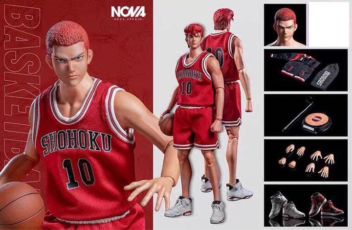 NOVA Studio スラムダンクSLAM DUNK桜木花道 1/6フィギュア ディスカウント