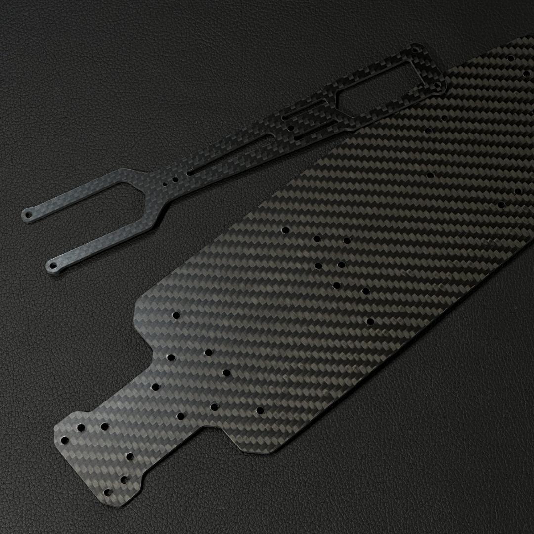 特注品 ヨコモ RD2.0 カーボンシャーシ 2.0mm + アッパ m1515