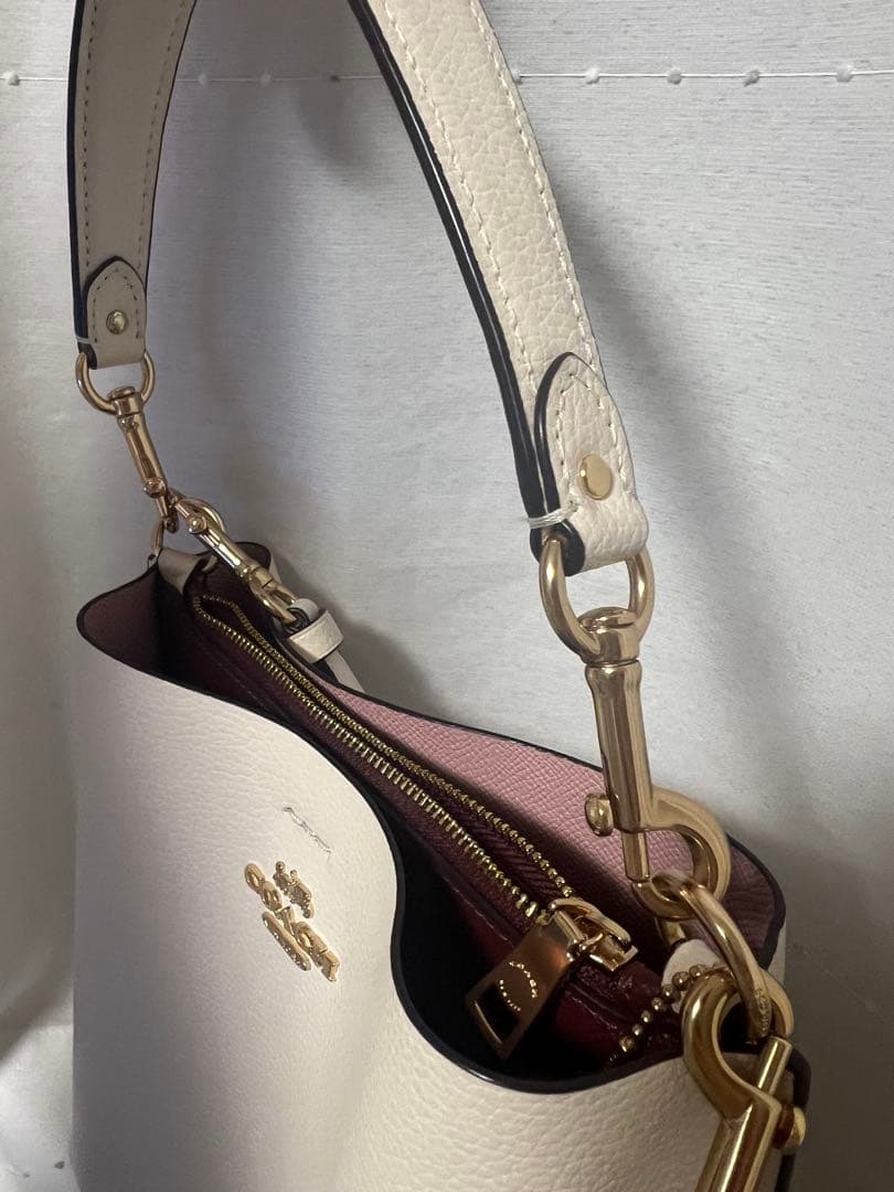 【美品】COACH コーチ モリーバケットバッグ22 CA177 2way