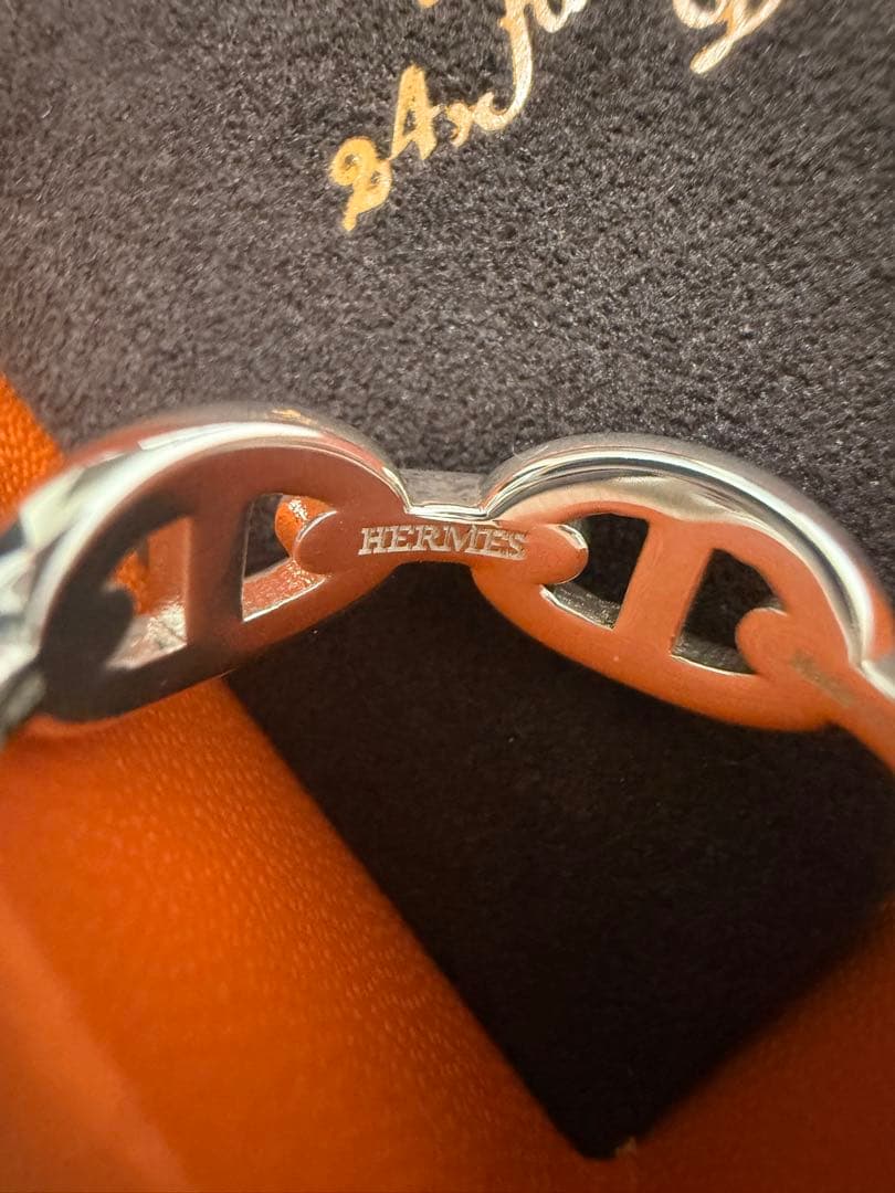 【新品/国内正規店】HERMES アンシェネ リング　PM59 シェーヌダンクル
