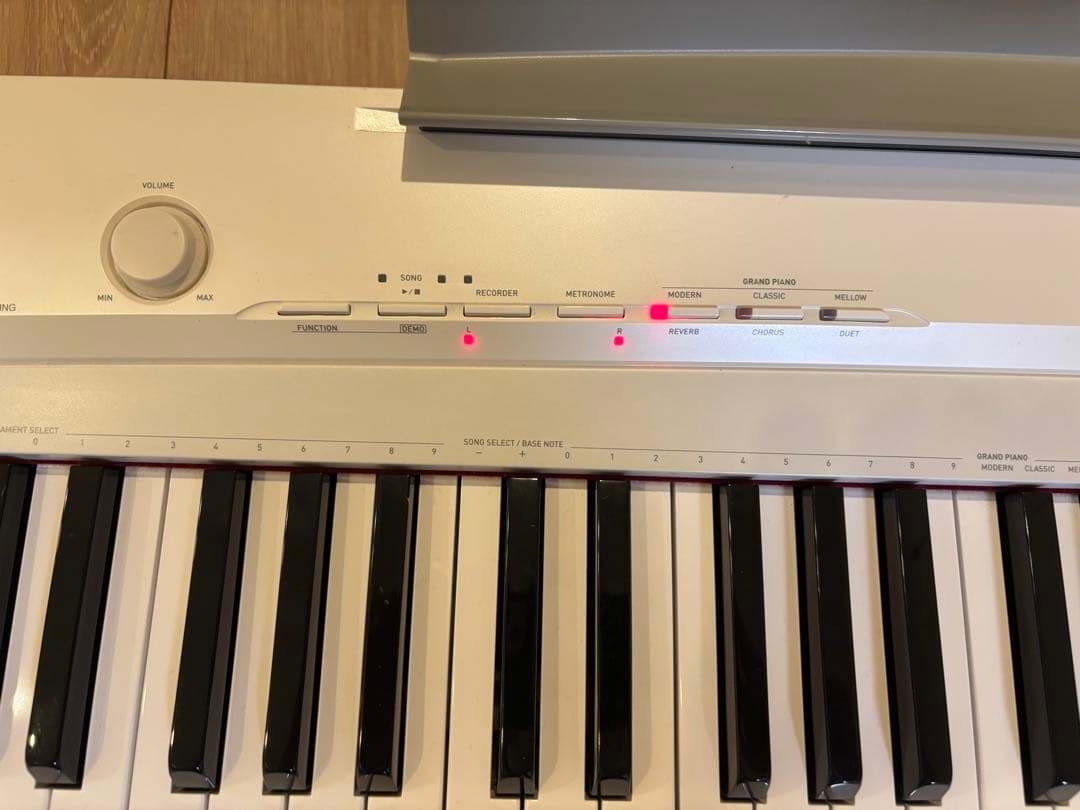 CASIO PX-135WE ホワイト電子ピアノ 美品 引取り限定