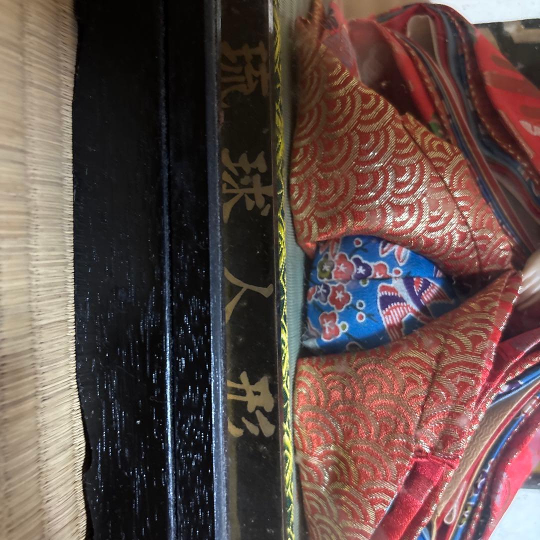 高級琉球木目込人形 男女セット 高級琉球木目込人形 男女セット 高級品