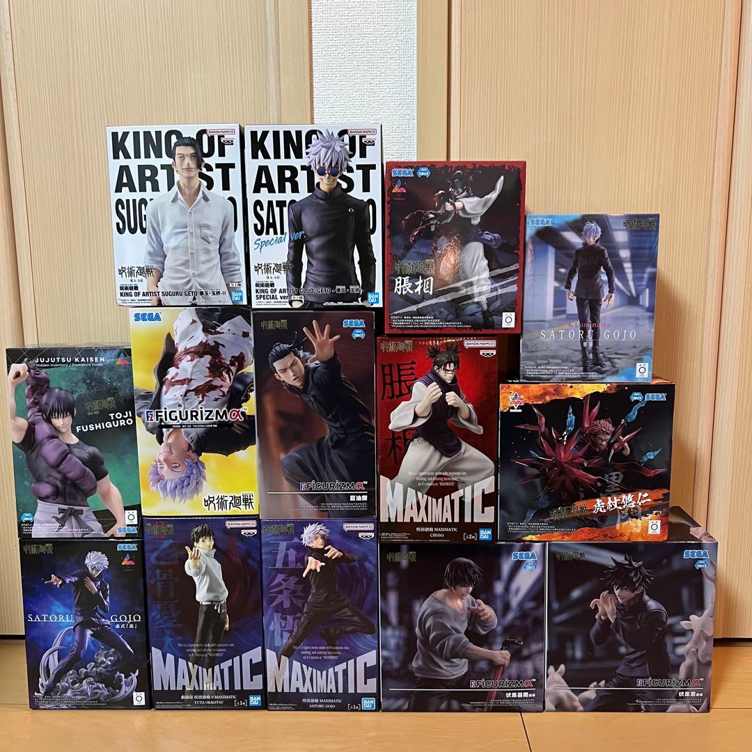 大特価】 呪術廻戦 プライズフィギュア まとめ売り 人気景品 14個