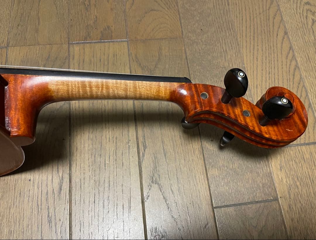 美しい虎杢のヴィオラ Piccolini Viola 弓 ESPRIケース付き。