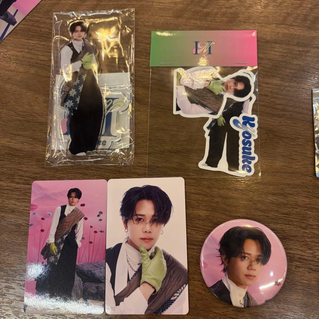 INI INI 109 ポップアップ 藤牧京介 アクスタ トレカ ステッカー 缶