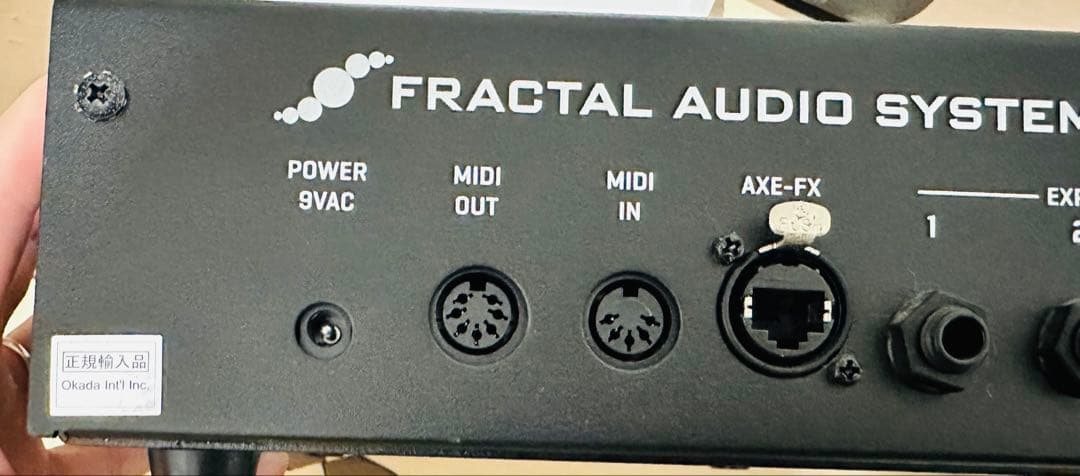 ギター Fractal Audio Systems Axe-Fx II MFC-101