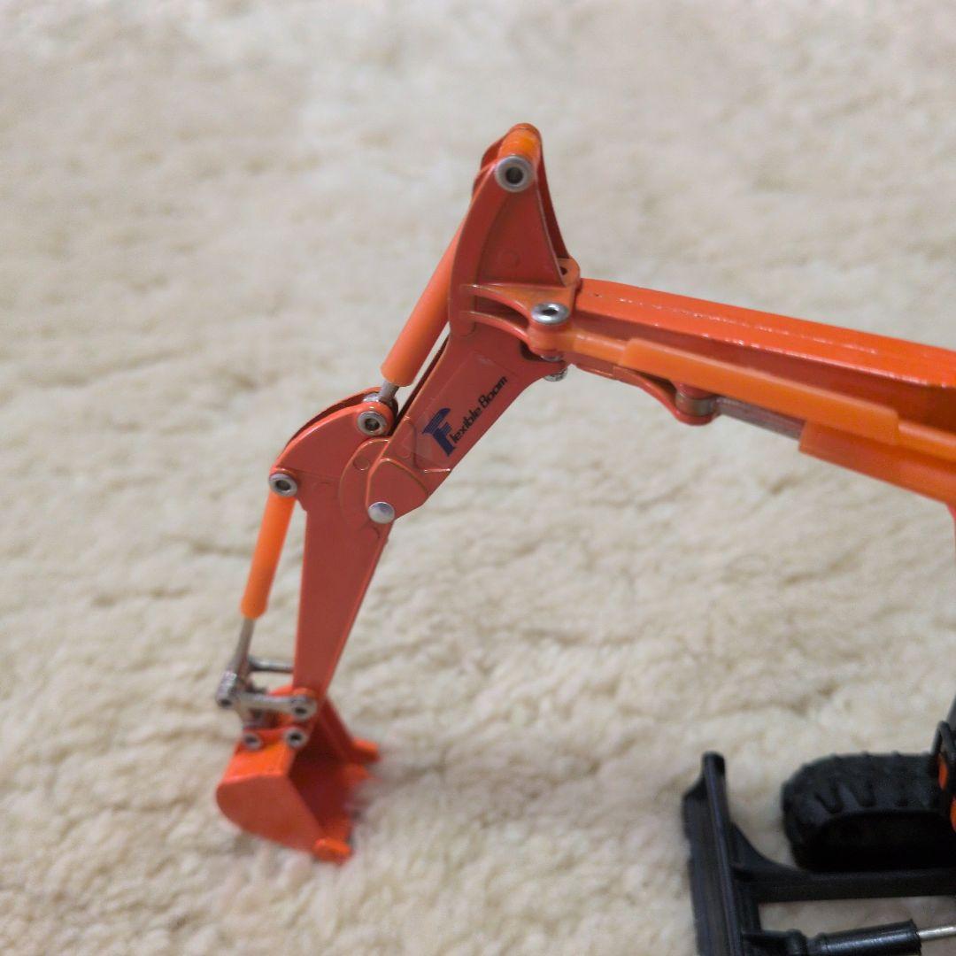 【値下げ】日立　Zaxis ミニチュア重機 オレンジ