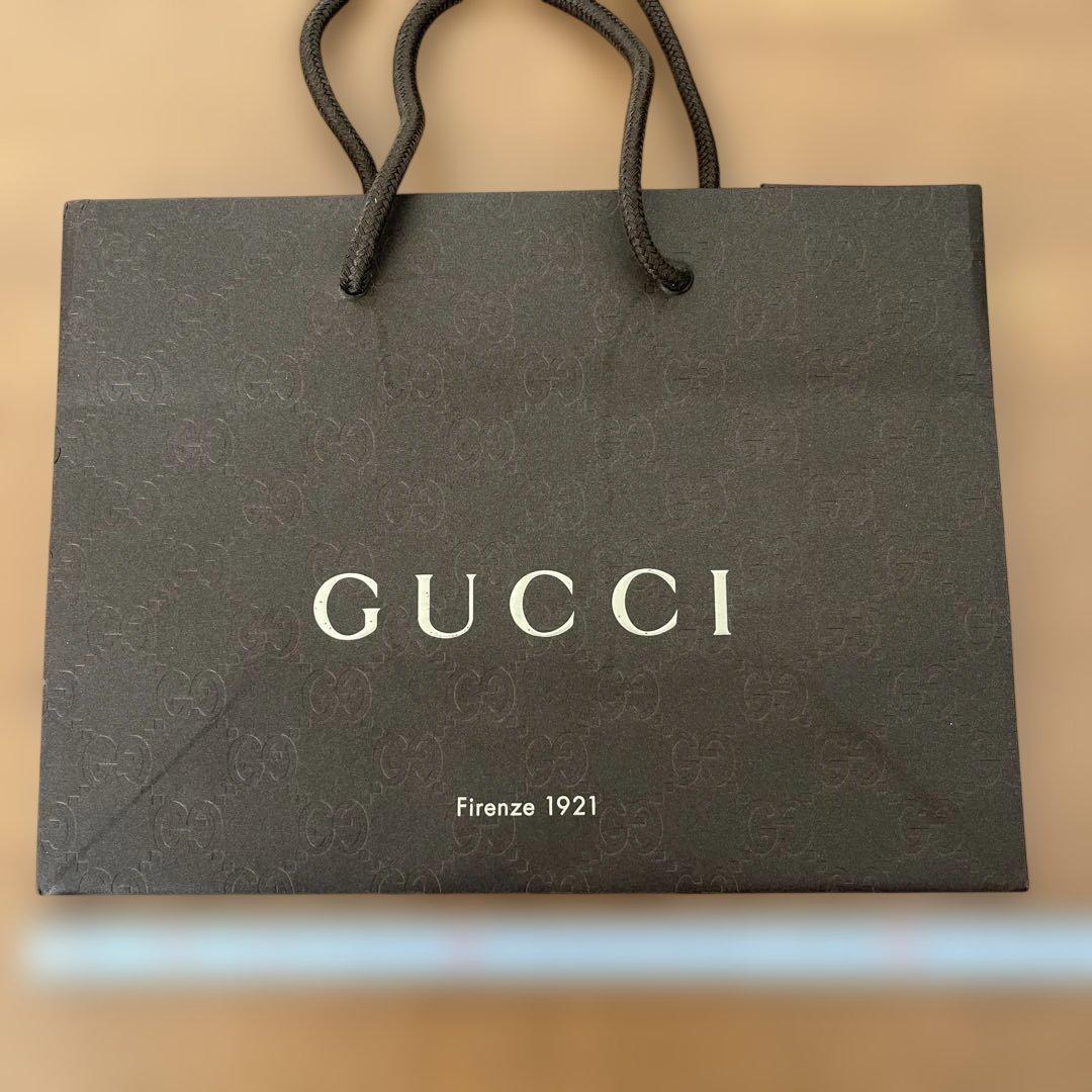 GUCCI ショップ袋 グッチ ショッパー 紙袋 手提げ 小物 プレゼント