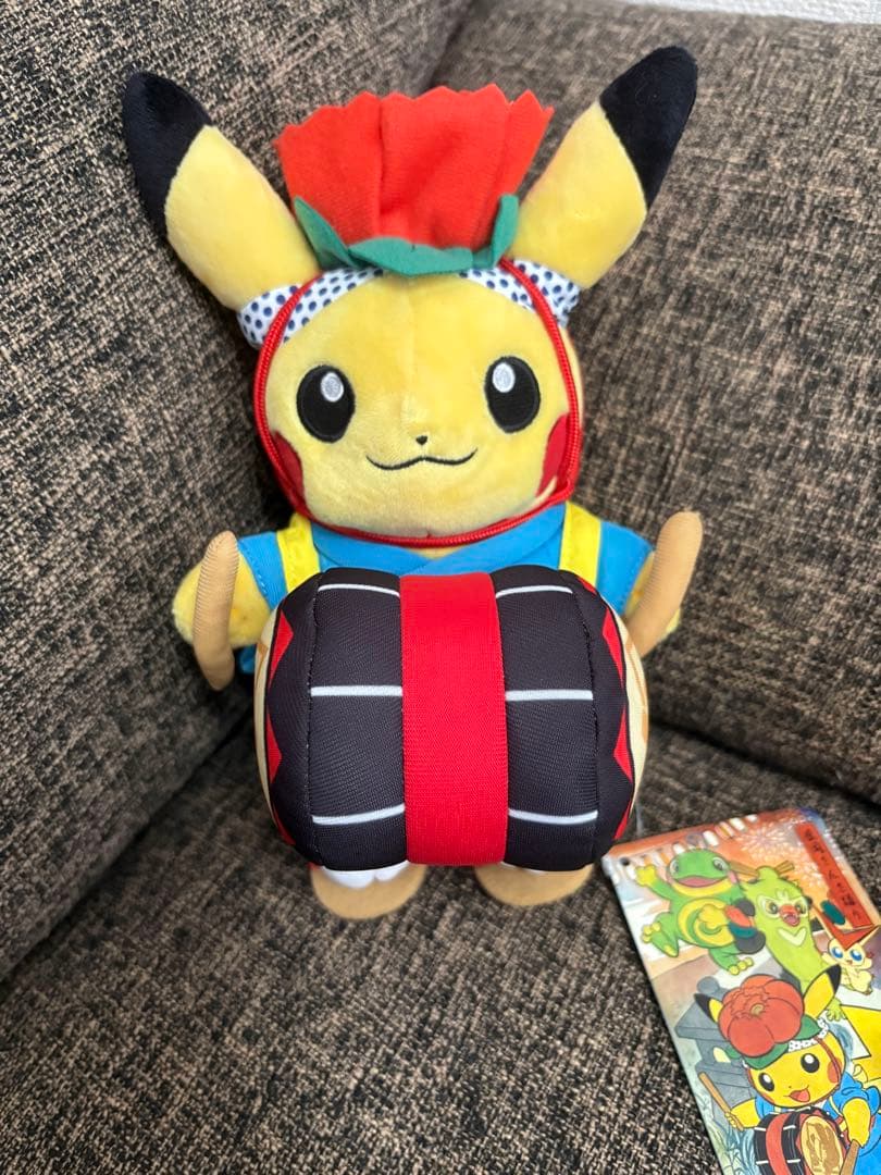ポケモンセンター　トウホク　リニューアル　ピカチュウ　お祭り　ぬいぐるみ　6種