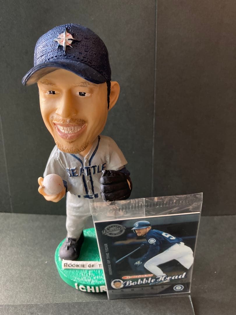 2001 Donruss　MLBボブルヘッド人形　全22体フルコンプ　カード付