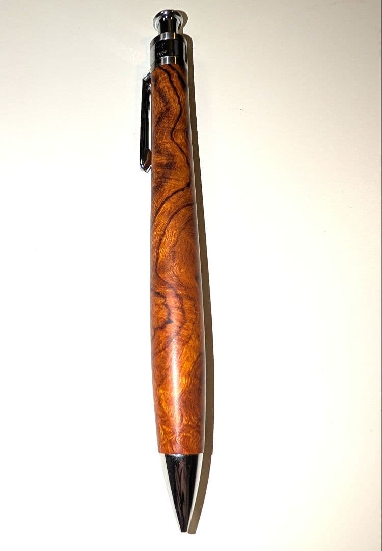 工房楔　デザートアイアンウッド　シャープペンシル0.5mm　真鍮パイプ