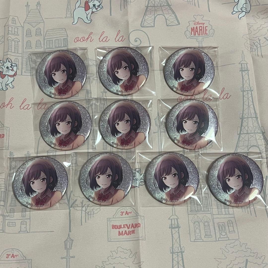 プロセカ　東雲絵名　グリッター缶バッジ　グリ缶　17c ノマド 特訓前 プロセカ 東雲絵名 グリ缶 グリッター缶バッジ 17c プロセカ 東雲絵名