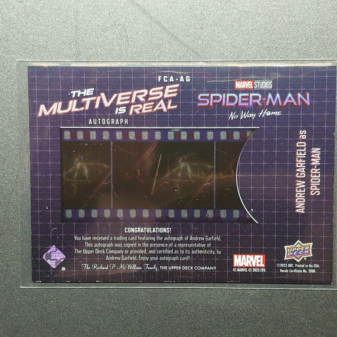 UPPER DECK スパイダーマン ノーウェイホーム サイン カード