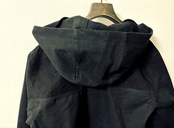 限定 ルイヴィトン デニムジャケット フーディパーカー