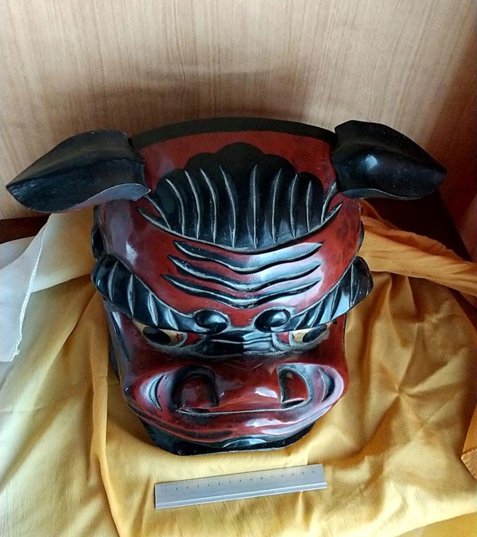 獅子舞 獅子頭 雌獅子