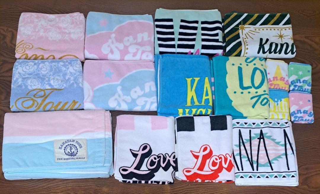 西野カナ フェイスタオルまとめ売り 西野カナ タオル