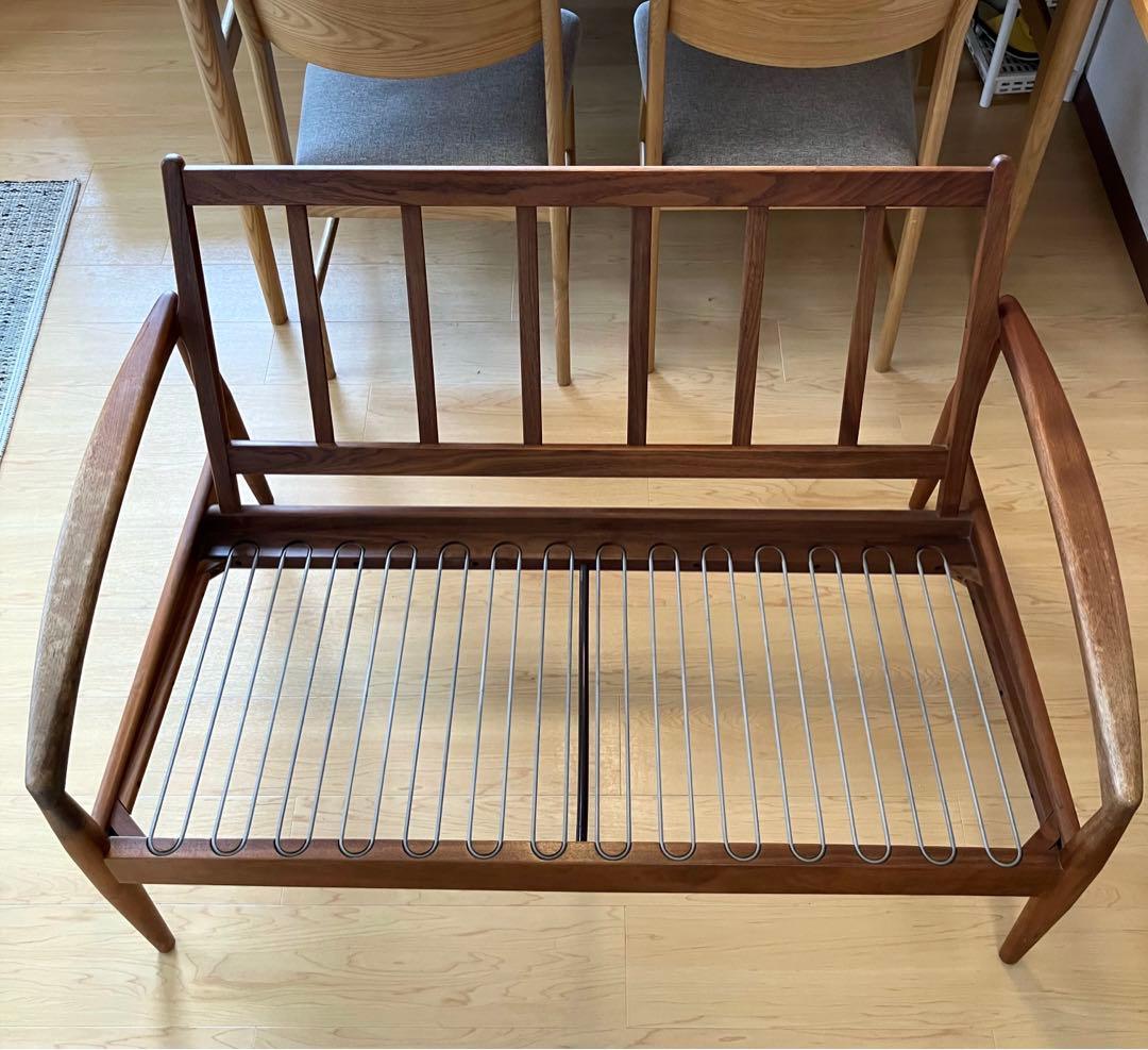 Paper Knife sofa ペーパーナイフソファ 2P paper knife sofa 2P（革張り）