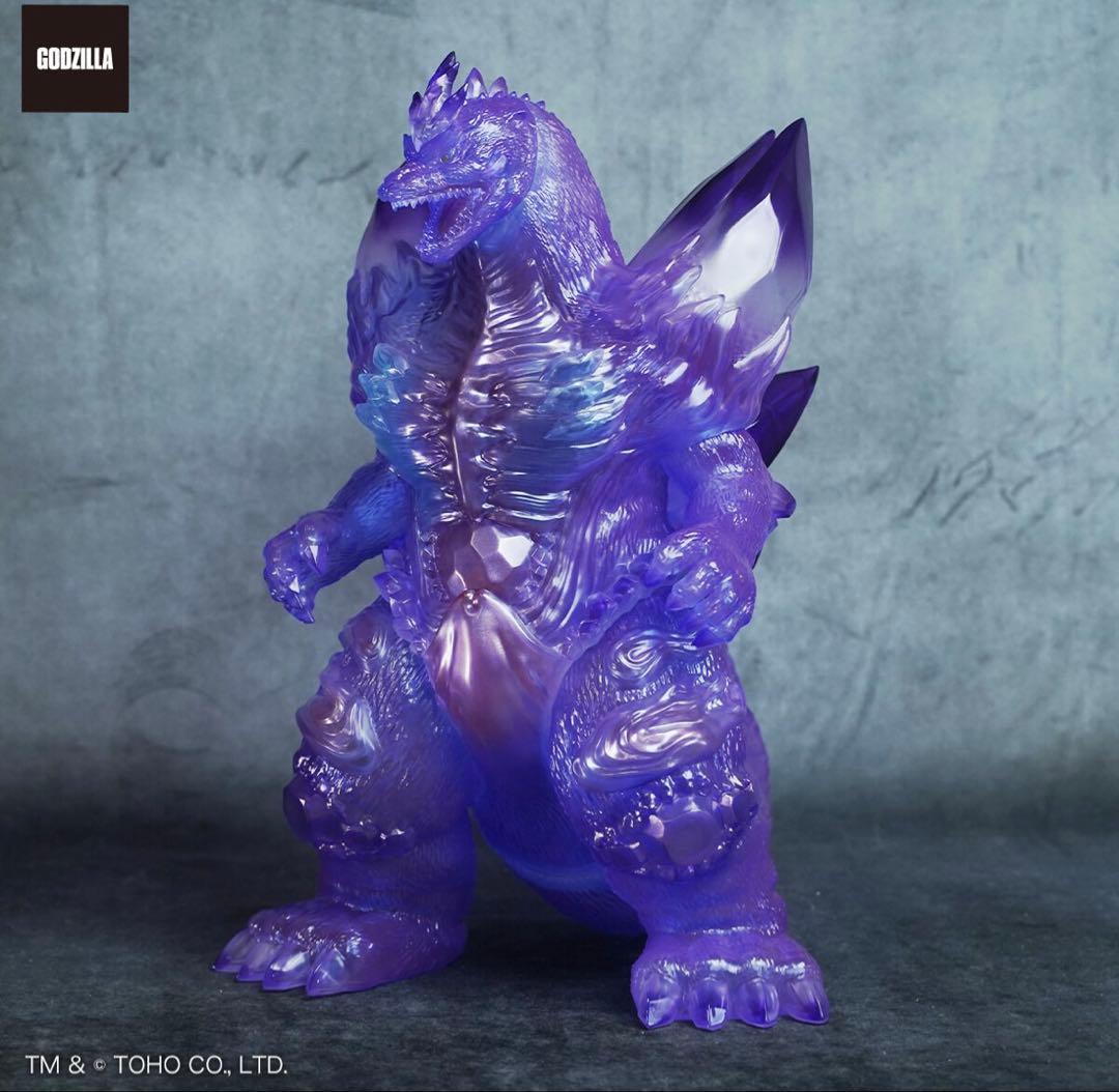 GVA-BC スペースゴジラ Frog Tree（紫水晶）ソフビ