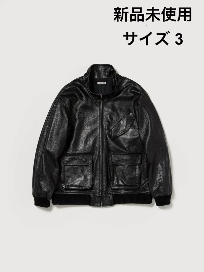 オーラリー 25AW LAMB LEATHER ZIP BLOUSON 3 000000061647-02-l.jpg?t=