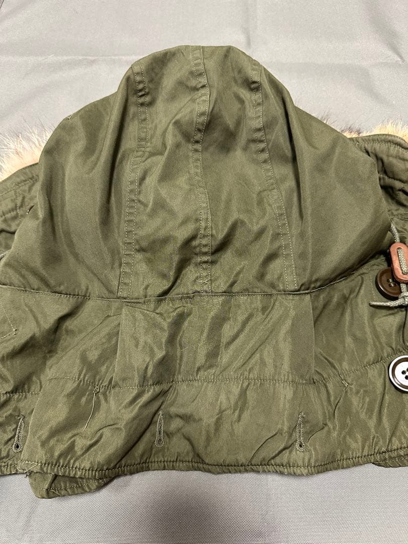 M-51 モッズコート用フード ワイヤー不具合