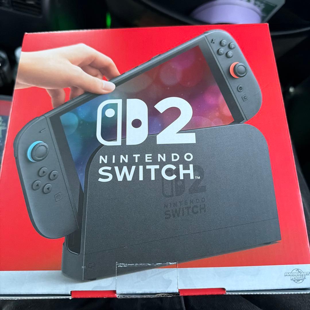 任天堂Switch2 マリオカート梱包セットほぼ未使用品　保証書付き　即日発送